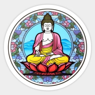 Buddha III Sticker